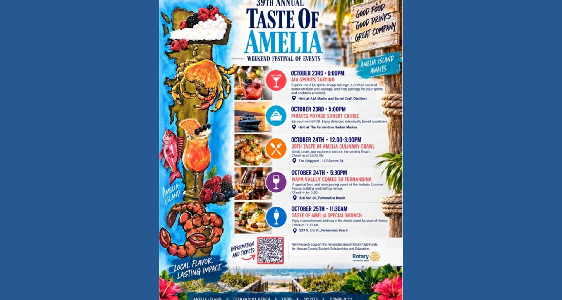 39th annual Taste of Amelia set to bring the community together for a good cause