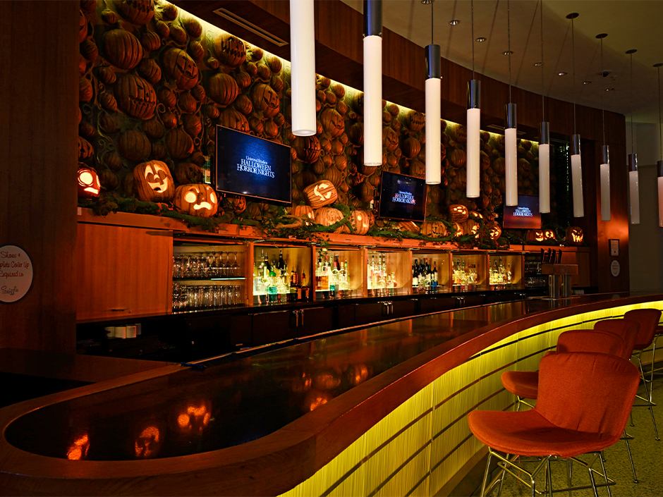 Universal Orlando Hotel Bars Reveal Halloween Overlays & Menus, Featuring Universal Monsters Lounge