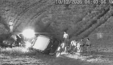 BMW flees traffic stop on Palmetto Expressway, crashes off road in Miami Lakes, FHP says