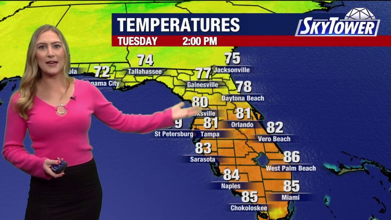 Tampa weather | Tuesday morning forecast