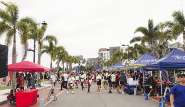 People at a run club in Tampa