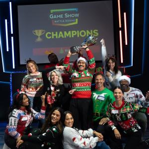 Game Show Battle Rooms Jacksonville offers interactive corporate holiday events combining hosted game show competitions, team building activities, and group entertainment at St. Johns Town Center on Jacksonville's Southside.