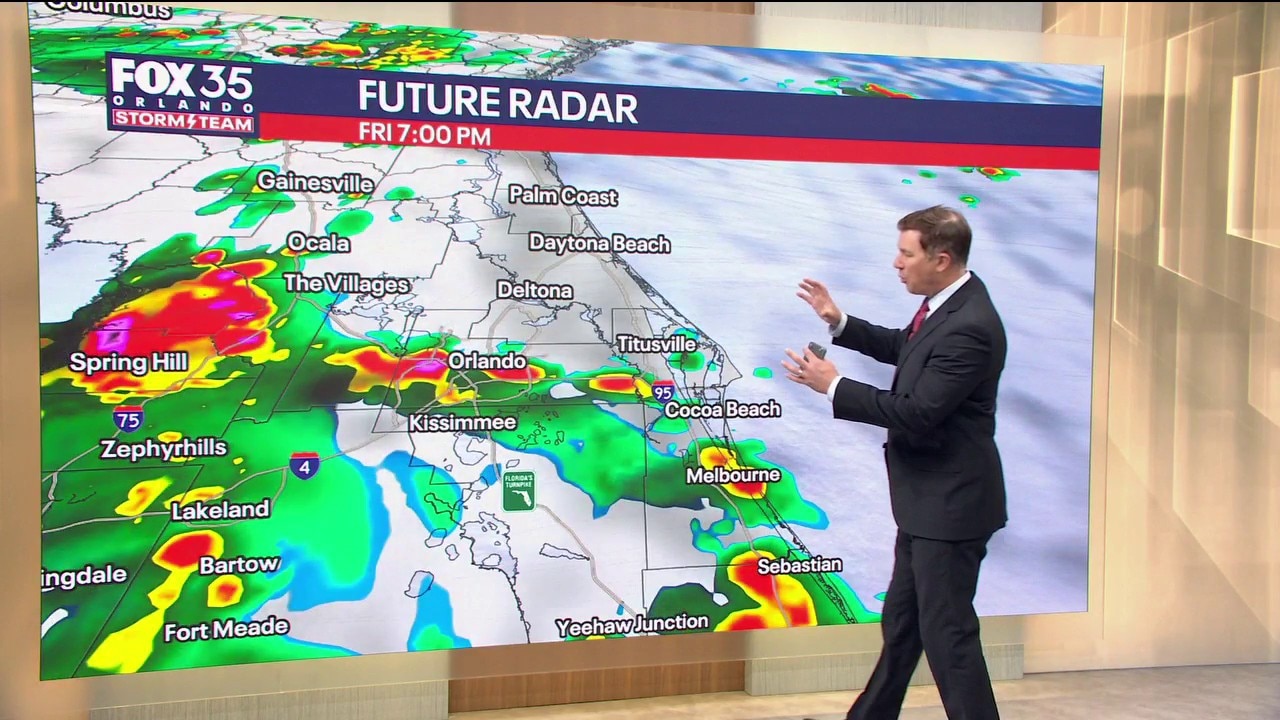 Orlando AM Weather Forecast: Rainy weekend ahead