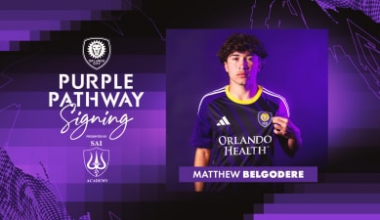 Orlando City B signs Academy forward Matthew Belgodere to MLS NEXT Pro contract