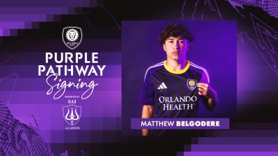 Orlando City B signs Academy forward Matthew Belgodere to MLS NEXT Pro contract