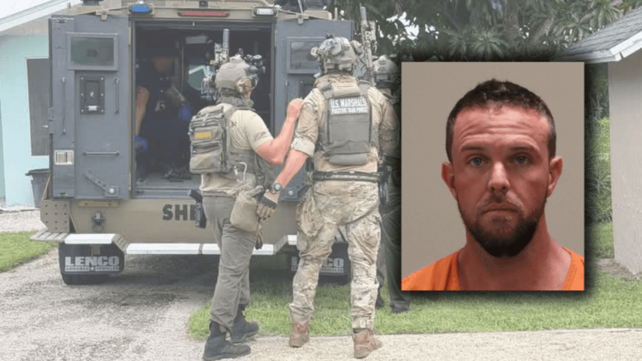 Before an hours-long SWAT standoff in Palm City, a man allegedly threatened to kill himself and his ex-girlfriend after she went to his home to check on him following their breakup, a new report reveals. According to an arrest report from the Martin County Sheriff's Office, the ex-girlfriend of the suspect, Darrel Abbey, arrived at his home at about 12:08 p.m. after the two had broken up the previous night. She told investigators Abbey was not doing well mentally and had previously made comments about killing himself. (MCSO)