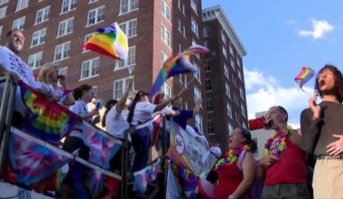 Longwood workshop helps create floats for Come Out With Pride