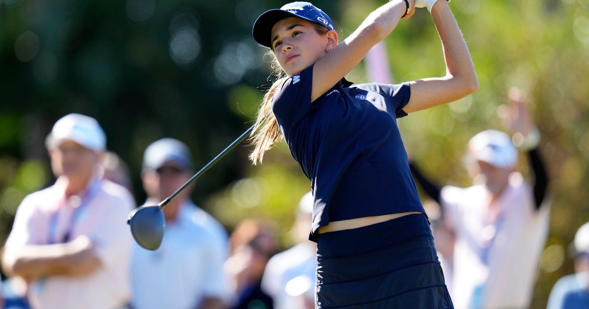 Miami freshman golfer Kai Trump, President Trump's granddaughter, says she had wrist surgery :: WRAL.com