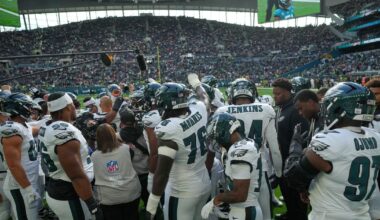 Two ejections on opening kickoff of Eagles-Jaguars game in London :: WRAL.com