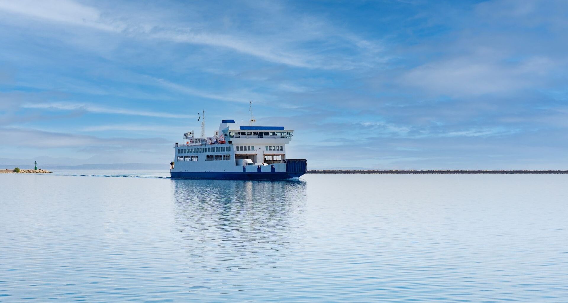 A ferry.