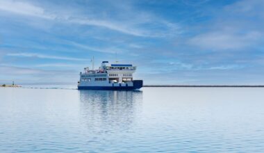 A ferry.