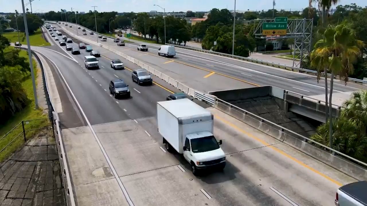 Tampa drivers to see new lanes, safety upgrades on the Selmon