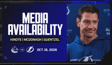 Practice | 10.16.26 | Tampa Bay Lightning