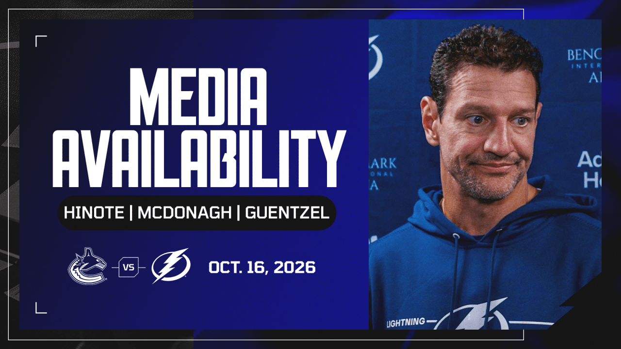 Practice | 10.16.26 | Tampa Bay Lightning