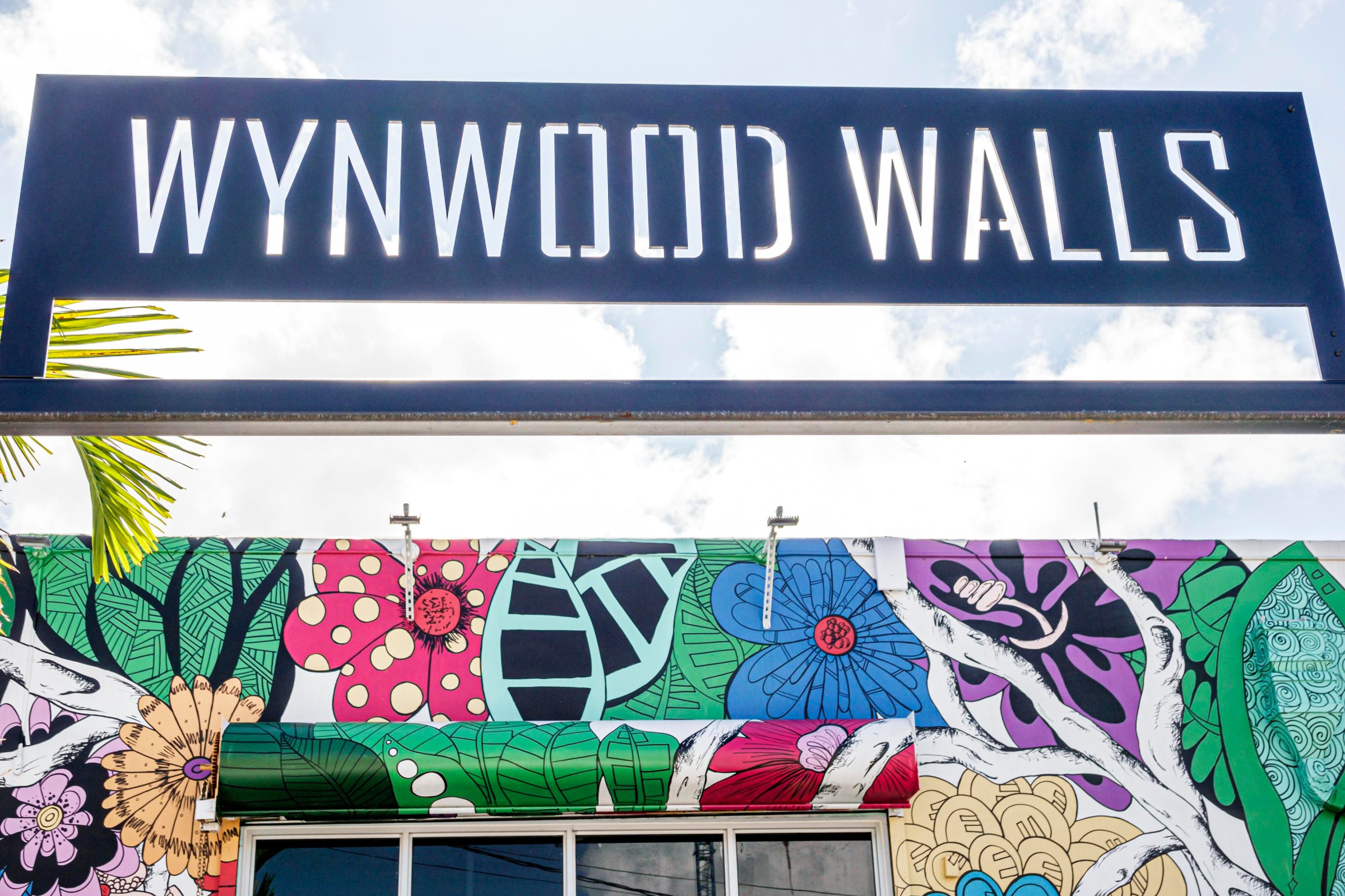Miami, Florida, Wynwood Walls, sign. (Photo by: Jeffrey Greenberg/UCG/Universal Images Group via Getty Images)
