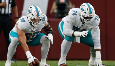 Miami Dolphins offensive line review: Tracking the guards in Week 3