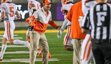 Film Forecast: Miami Hurricanes at Clemson Tigers, 10/3