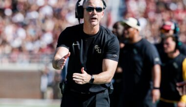 Mike Norvell on the collapse versus Louisville, looking ahead to Miami: “None of us were good enough”