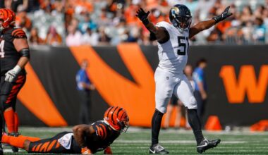 Numbers to Know From the Jaguars’ Win Over the Bengals in NFL Week 4