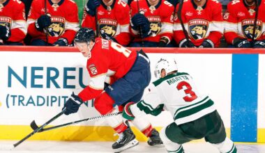 Kirill Kaprizov's hat trick powers Wild past Panthers 4-1 in Florida's home opener