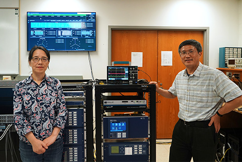 USF Professors Linling Fan and Zhixin Miao