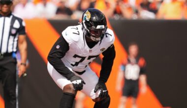 Jaguars Get Devastating Injury Update On Left Tackle Anton Harrison