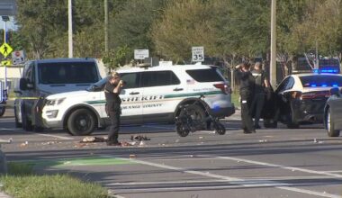 E-bicyclist hospitalized after hit by marked patrol car