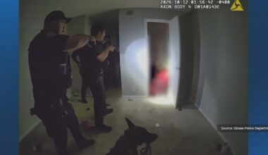 Ocoee K-9 finds 7 teens hiding in closet
