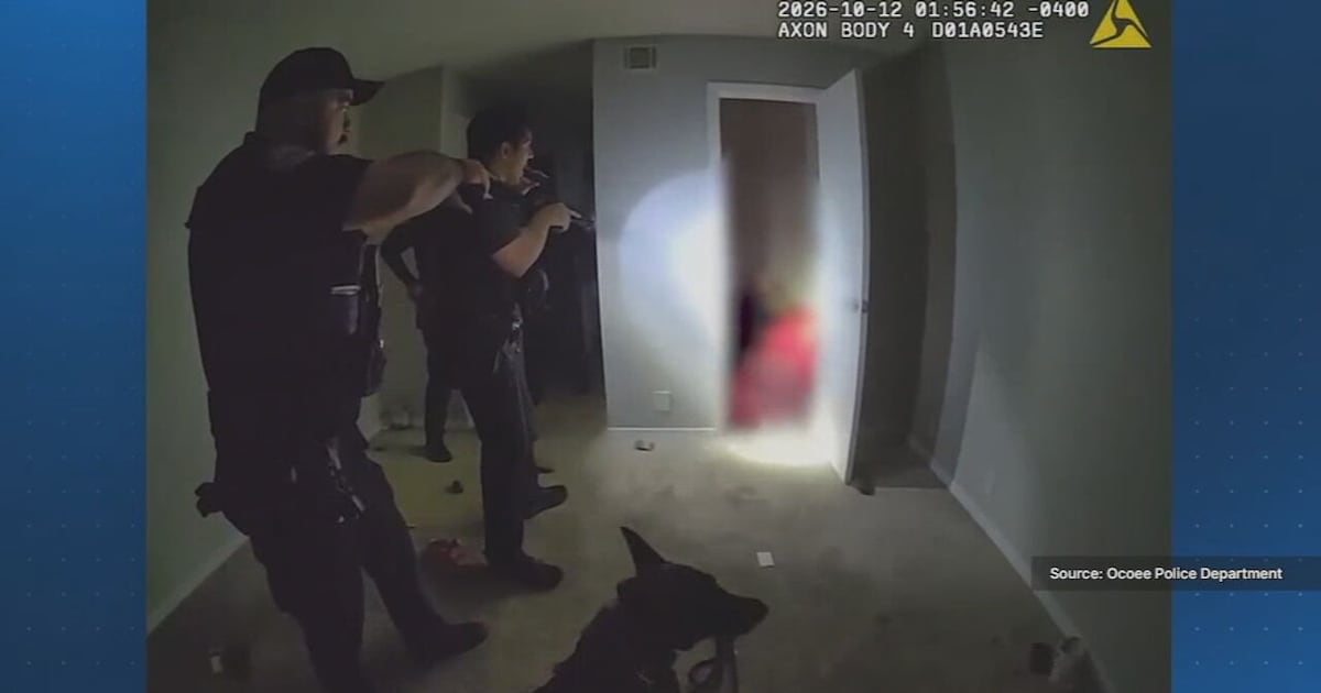 Ocoee K-9 finds 7 teens hiding in closet