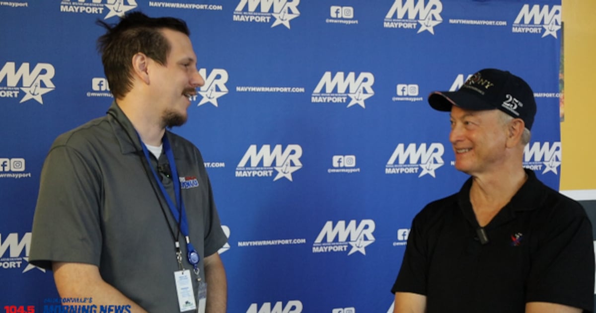 Gary Sinise talks about supporting veterans, 9/11 and performing at Naval Station Mayport – 104.5 WOKV