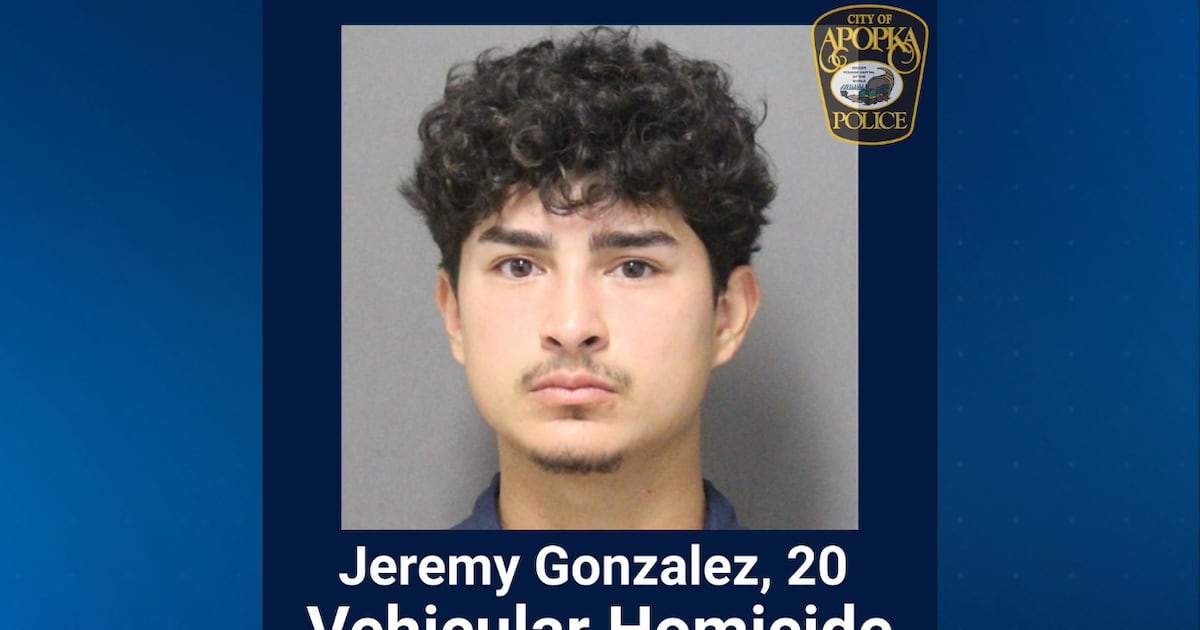 Jeremy Gonzalez sentenced for vehicular homicide in Apopka