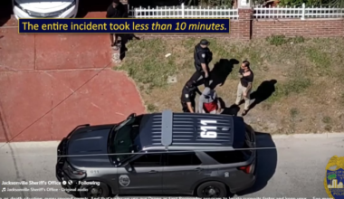 Police drone helps catch man who tried to break into a woman’s home with a gun