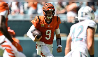 Ja'Marr Chase made 1-handed TD catch late in third quarter