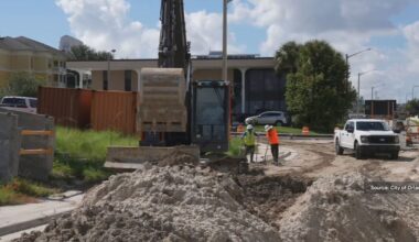 Downtown Orlando lift station replacement begins