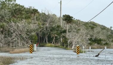 List: Tidal flooding, high winds create closures across Northeast Florida, Southeast Georgia