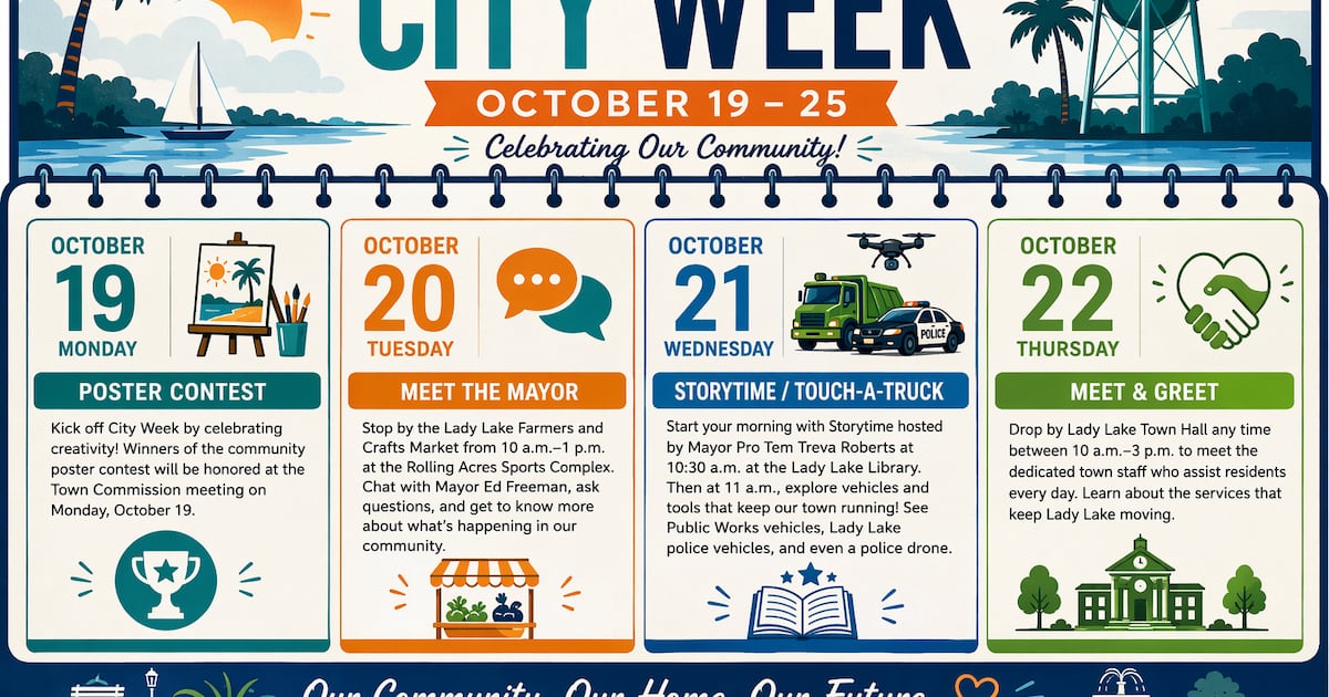 Lady Lake holds community activities for Florida City Week
