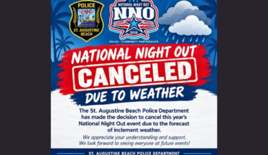Rain leads to closures of National Night Out events