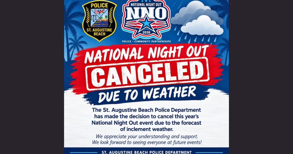 Rain leads to closures of National Night Out events
