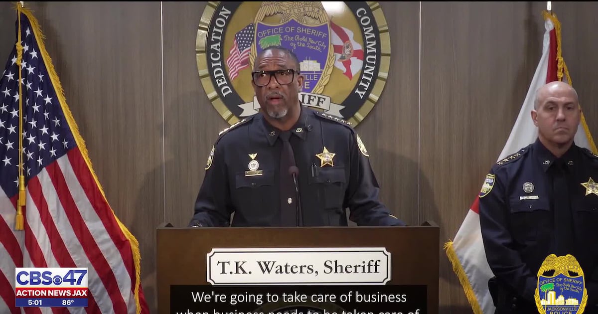 Jacksonville Sheriff’s Office arrests one of its own for violence against a woman