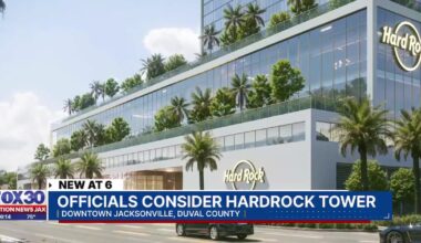 Hard Rock tower plans revealed for downtown Jacksonville