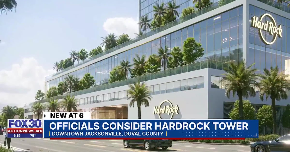 Hard Rock tower plans revealed for downtown Jacksonville