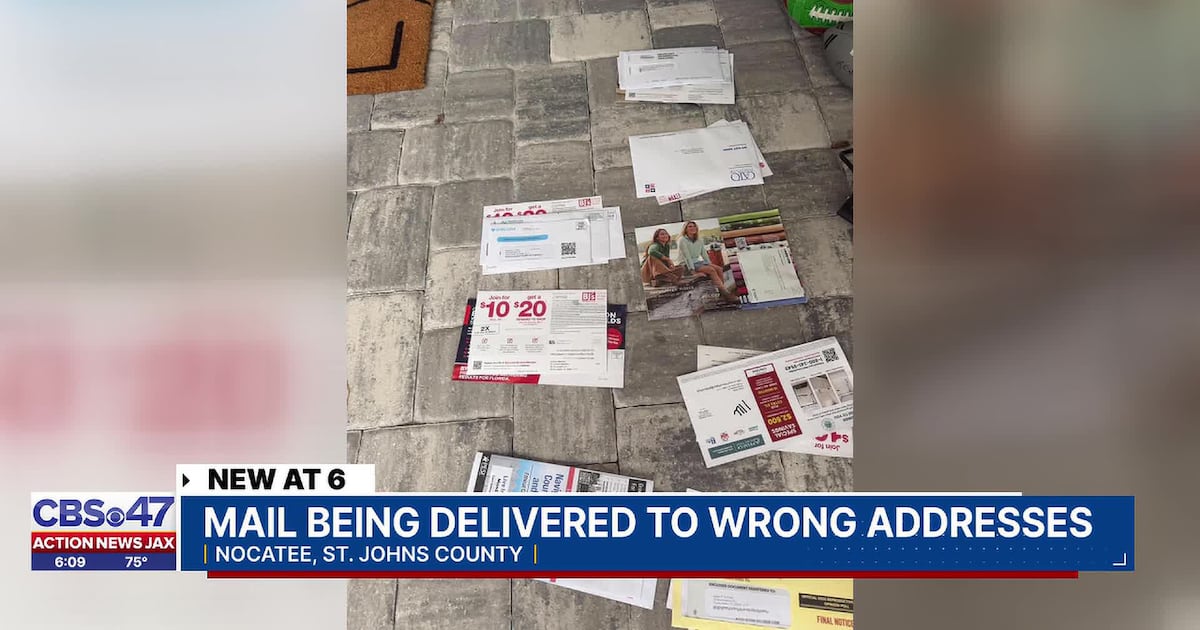 Neighbors report widespread mail mix-ups in Nocatee community