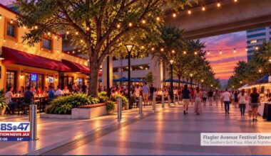 Southbank ‘festival street’ project could bring markets, food trucks to Flagler Avenue – Action News Jax