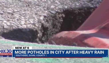 Jacksonville pothole repairs surge as city works through backlog after heavy rain – Action News Jax