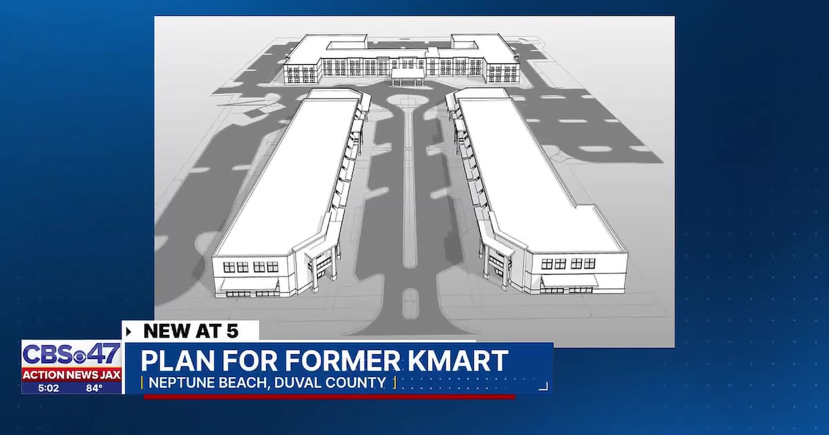 New hotel and shopping center proposed for Neptune Beach Kmart site