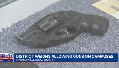 Duval County School Board weighs allowing guns in vehicles on campuses