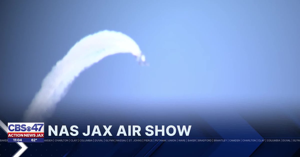 Air show returns to Jacksonville in full force after last year's cancellation