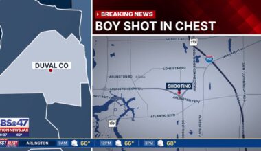 Boy shot in chest after argument near Regency Mall