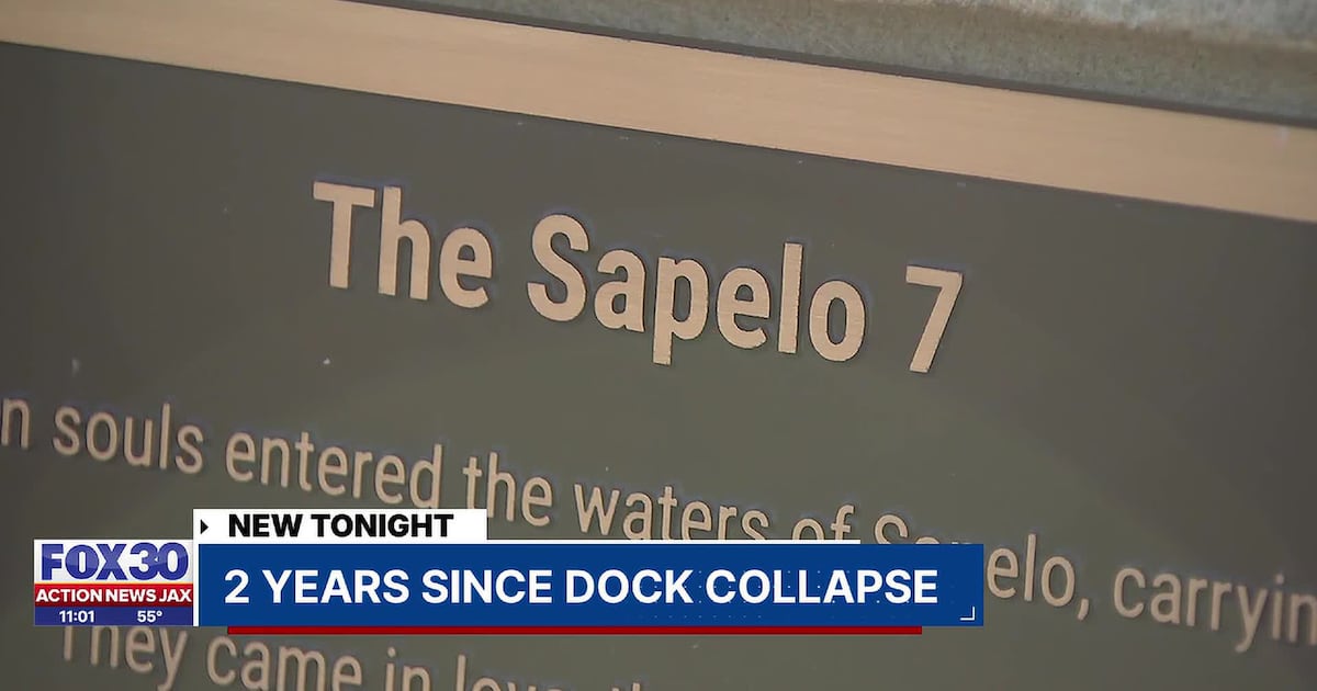 Jacksonville monument honors Sapelo Island gangway collapse victims two years later – Action News Jax