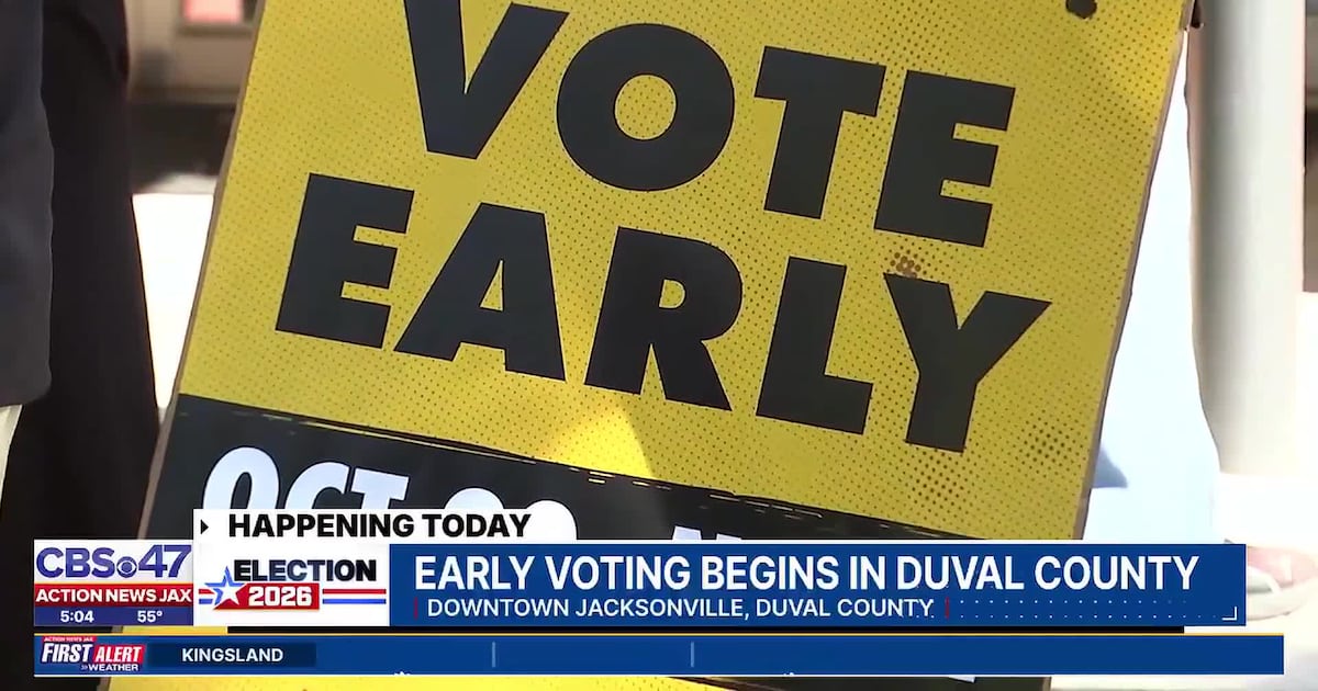 Where are the early voting locations in Jacksonville, Duval County